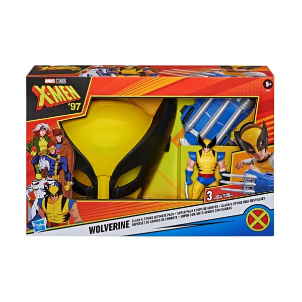 MARVEL LEGENDS X-MEN \'97 ROLE PLAYSET WOLVERINE WITH FIGURE