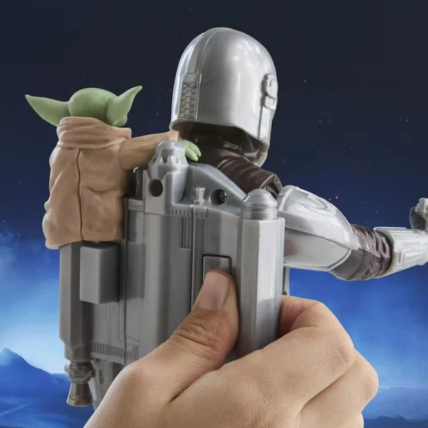STAR WARS MOVIE FEATURE ΗΛΕΚΤΡΟΝΙΚΗ ΦΙΓΟΥΡΑ MANDALORIAN & GROGU