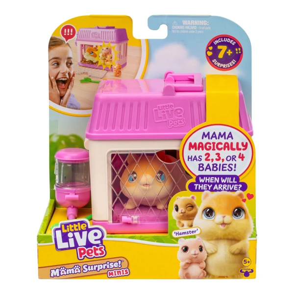 LITTLE LIVE PETS MAMA SURPRISE MINIS ΜΑΜΑ ΧΑΜΣΤΕΡ