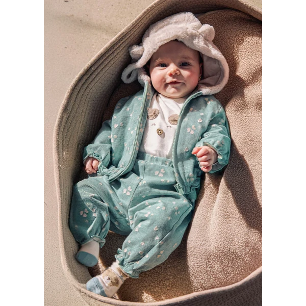 MAYORAL TRACKSUIT 3 PIECES  GREEN INTENSE