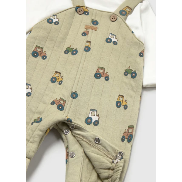 MAYORAL ROMPER PINAFORE CACTUS