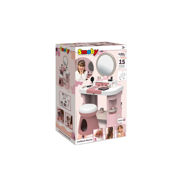 SMOBY MY BEAUTY DRESSING TABLE ΤΟΥΑΛΕΤΑ ΟΜΟΡΦΙΑΣ ΡΟΖ