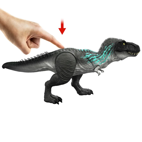 JURASSIC WORLD SURVIVAL T-REX ΜΕ ΔΙΟΓΚΩΣΗ ΜΥΩΝ