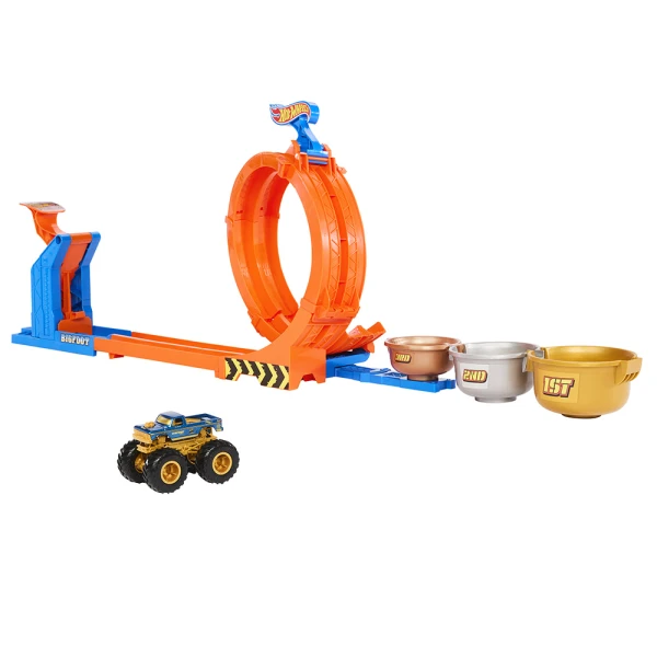 HOT WHEELS MONSTER TRUCKS LOOP-AND-FLIP TROPHY CHALLENGE