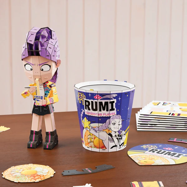 4D ΠΑΖΛ 138 τεμ. K-POP RAMEN CUP RUMI