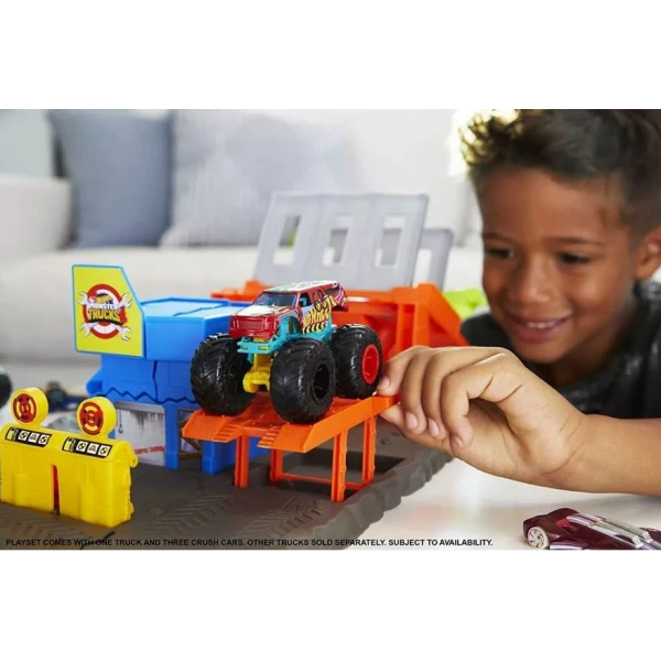 HOT WHEELS MONSTER TRUCKS ΣΕΤ ΣΟΥΠΕΡ ΕΚΡΗΞΕΙΣ & ΣΥΓΚΡΟΥΣΕΙΣ