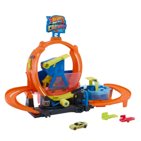 HOT WHEELS CITY MEGA LOOP CAR WASH