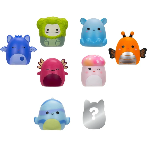 SQUISH-A-LONGS SQUISHMALLOWS SET 8 pcs W2 FIGURES & ACCESSORIES