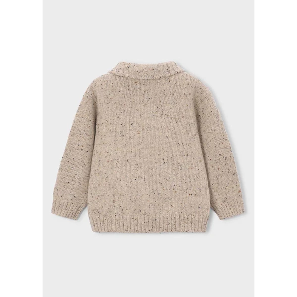 MAYORAL JACKET KNITTED DARK BEIGE