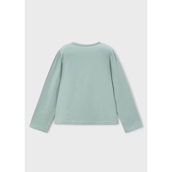 MAYORAL BLOUSE LONG SLEEVES FORMAL  PISTACHIO