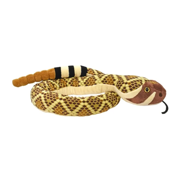 WILD REPUBLIC STUFFED ANIMAL WESTERN DIAMONDBACK RATTLESNAKE 137 cm