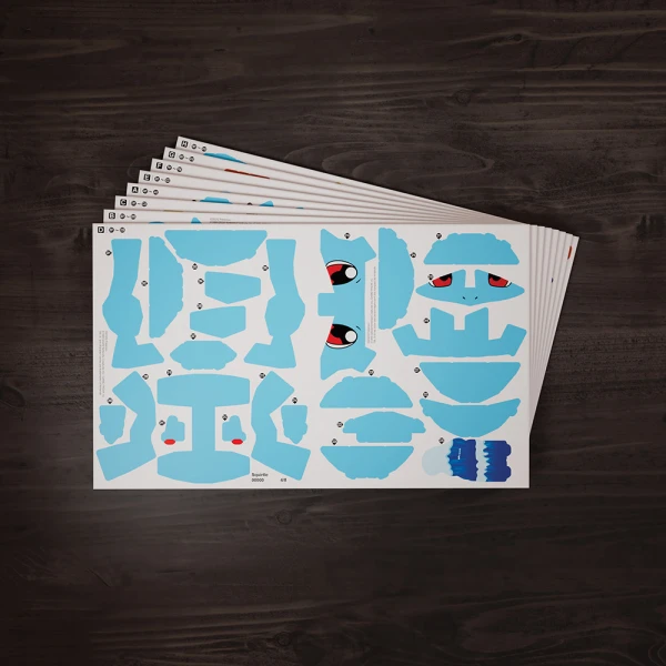 4D PUZZLE POKEMON 180 pcs SQUIRTLE