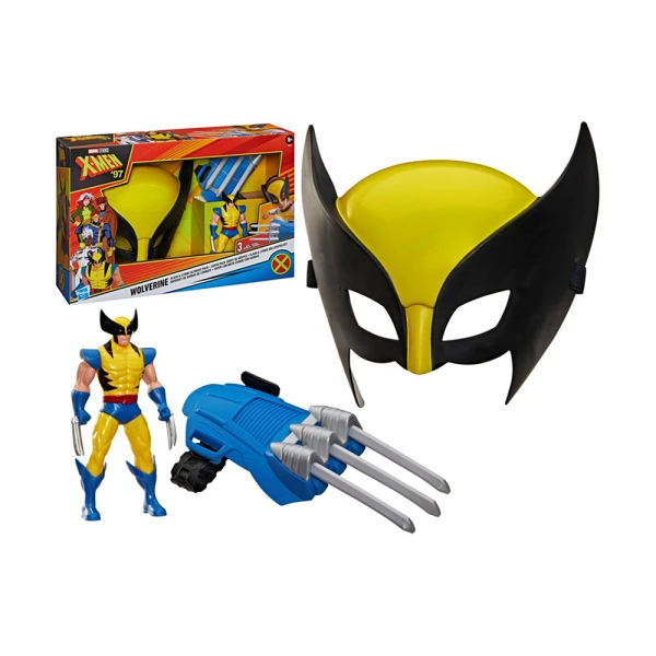 MARVEL LEGENDS X-MEN \'97 ROLE PLAYSET WOLVERINE WITH FIGURE