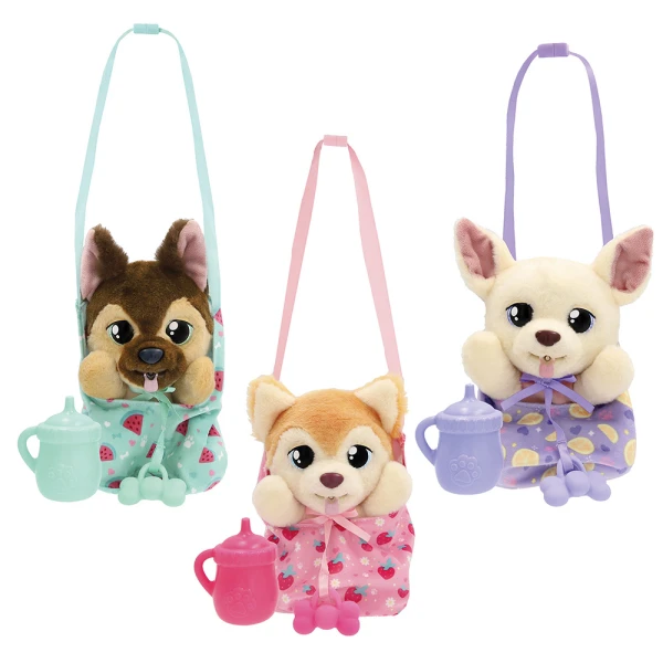 BABY PAWS PLUSH PUPPIES YUMMY - 3 DESIGNS