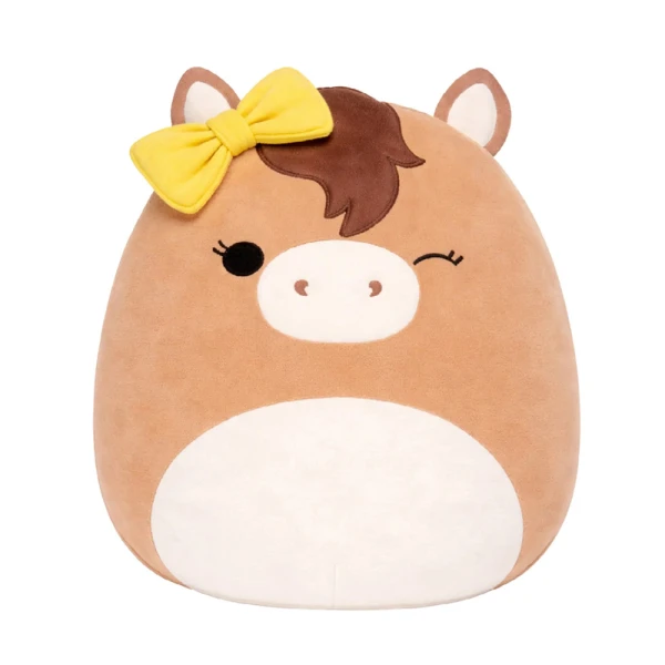 SQUISHMALLOWS PLUSH 13 cm W12 - TOMAR THE HORSE WITH BOW