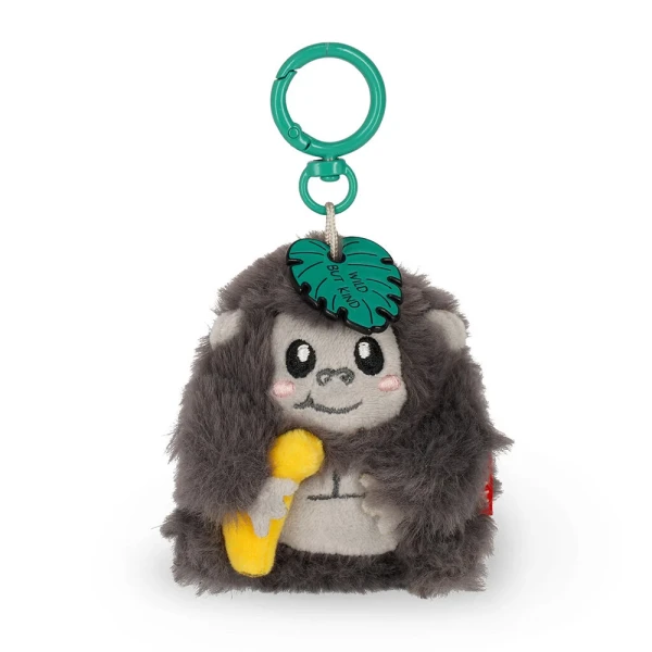 LEGAMI KEY RING SUPER SOFT PLUSH GORILLA