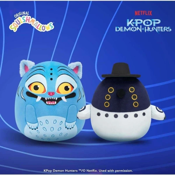 SQUISHMALLOWS K-POP DEMON HUNTERS ΛΟΥΤΡΙΝΟ 20 εκ. ROSEBAY DERPY
