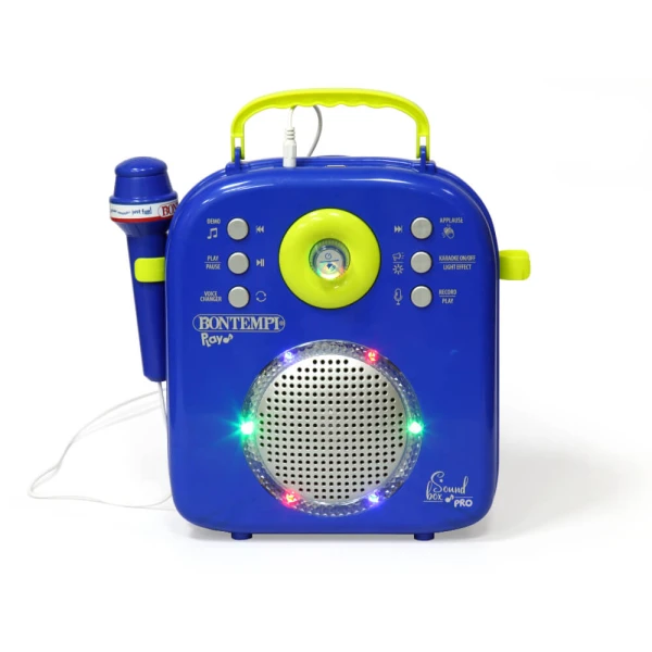 BONTEMPI BLUE KARAOKE WITH 2 MICROPHONES