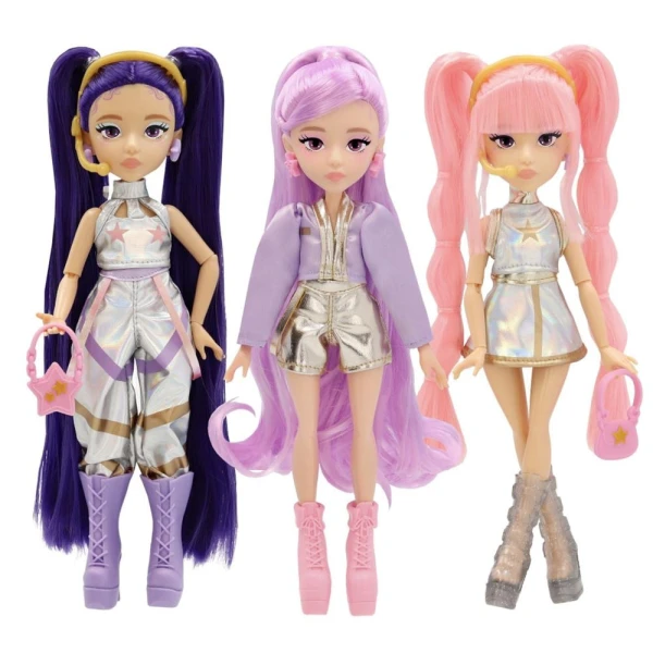 K-POP IDOLS DOLL WITH ACCESSORIES - 3 DESIGNS