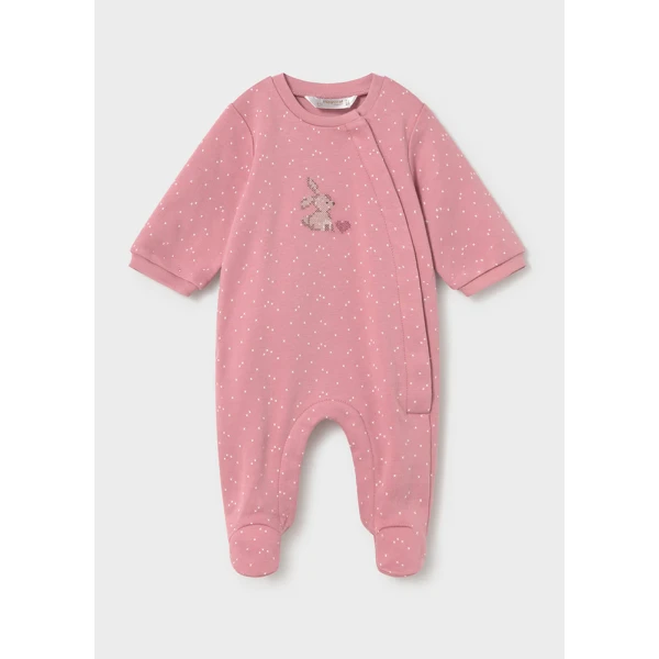 MAYORAL SET 2 ROMPERS INTELOCK POWDER