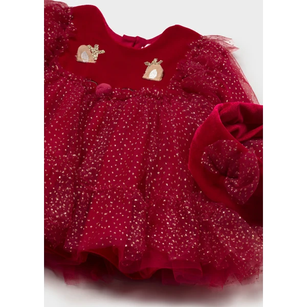 MAYORAL DRESS FANTASY  RED