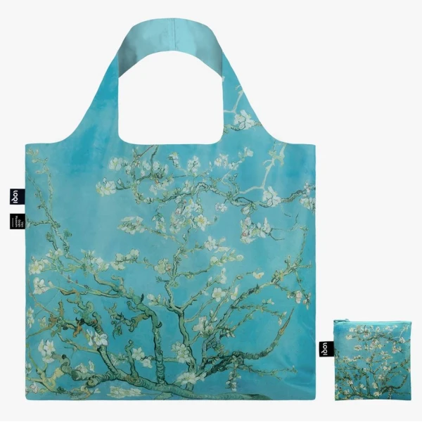 LOQI ΤΣΑΝΤΑ TOTE ΑΝΑΚΥΚΛΩΜΕΝΗ - VINCENT VAN GOGH ALMOND BLOSSOM
