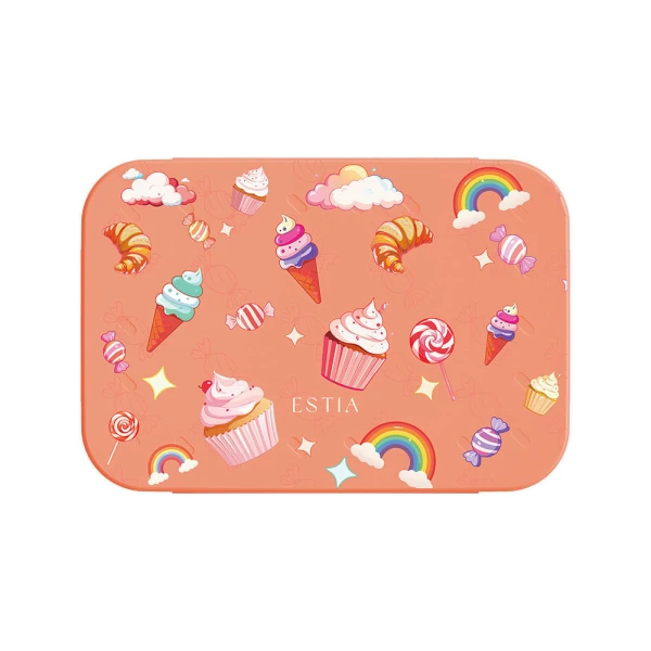 LUNCH BOX SAVE THE AEGEAN 900ml 2 REMOVABLE COMPARTMENTS CANDY SKY