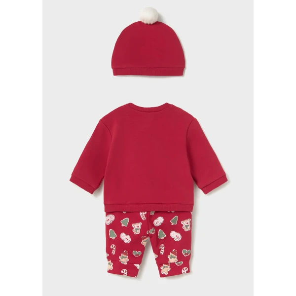 MAYORAL TRACKSUIT 3 PIECES FANTASY RED