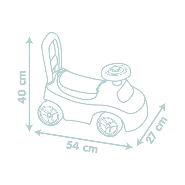 LITTLE SMOBY  AUTO RIDE-ON 
