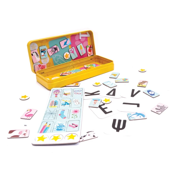 AS BOARD GAME WITH MAGNETS IN TIN - 3 DESIGNS