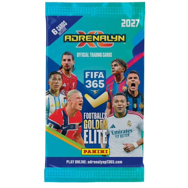 PANINI FIFA 365 2027 ADRENALYN XL ΦΑΚΕΛΑΚΙ ΜΕ 6 ΚΑΡΤΕΣ
