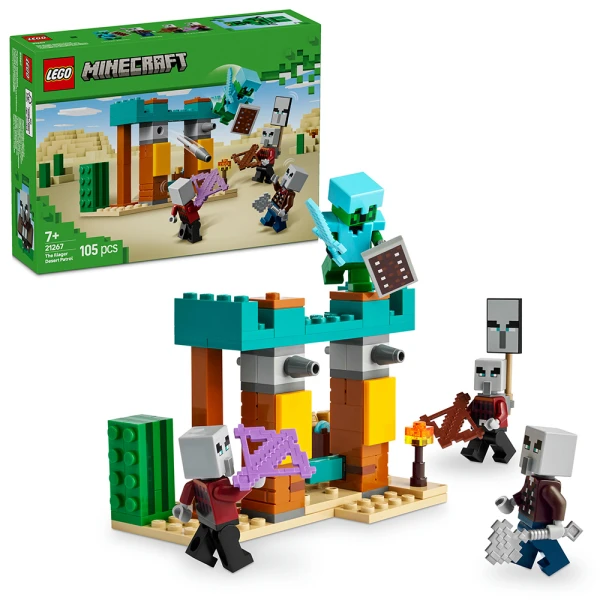LEGO® MINECRAFT® Η ΠΕΡΙΠΟΛΙΑ ΤΩΝ ΩΡΙΚΩΝ ΣΤΗΝ ΈΡΗΜΟ
