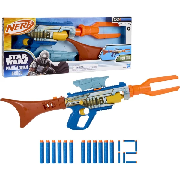 NERF STAR WARS THE MANDALORIAN AND GROGU BLASTER