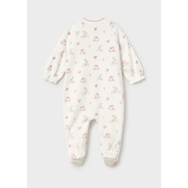 MAYORAL SET 2 ROMPERS INTELOCK POWDER