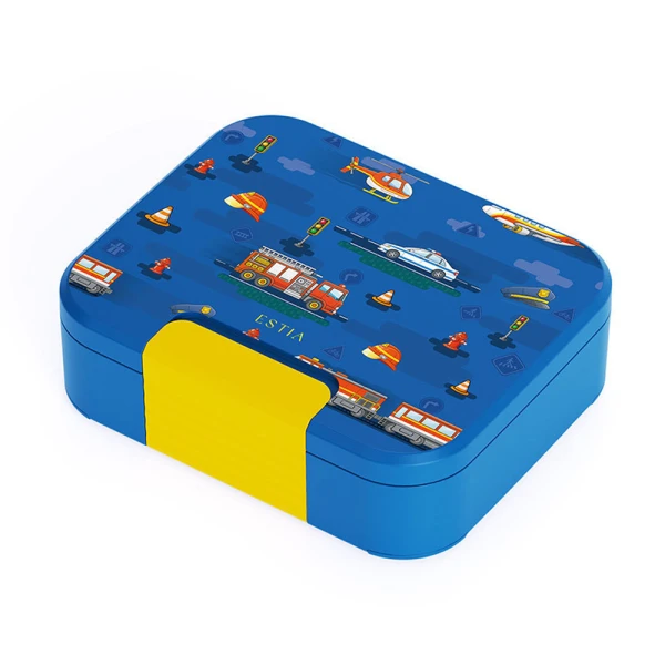 LUNCH BOX SAVE THE AEGEAN 1040ml 3 REMOVABLE COMPARTMENTS CITY HEROES