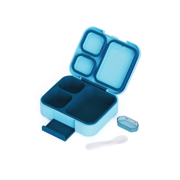 LUNCH BOX SAVE THE AEGEAN 1040ml 3 REMOVABLE COMPARTMENTS OCEAN PLAY