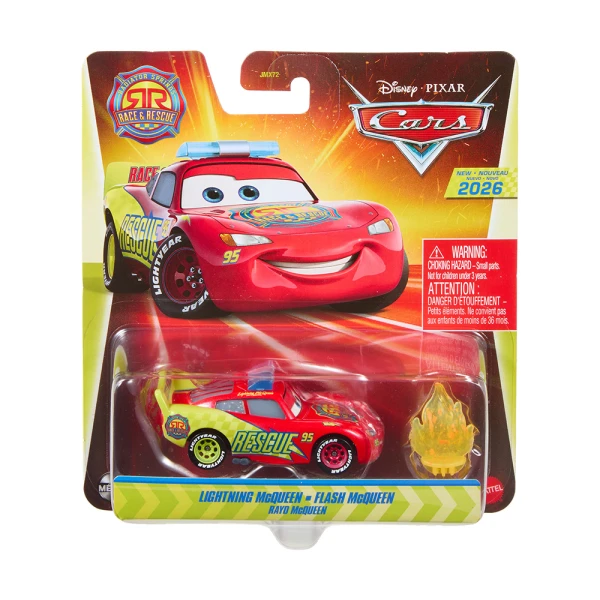 CARS RACE & RESCUE ΑΥΤΟΚΙΝΗΤΑΚΙ ΜΕ ΑΞΕΣΟΥΑΡ LIGHTNING McQUEEN