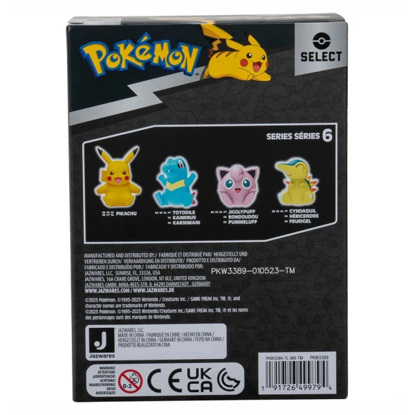 POKEMON W6 VINYL FIGURE 10 cm PIKACHU