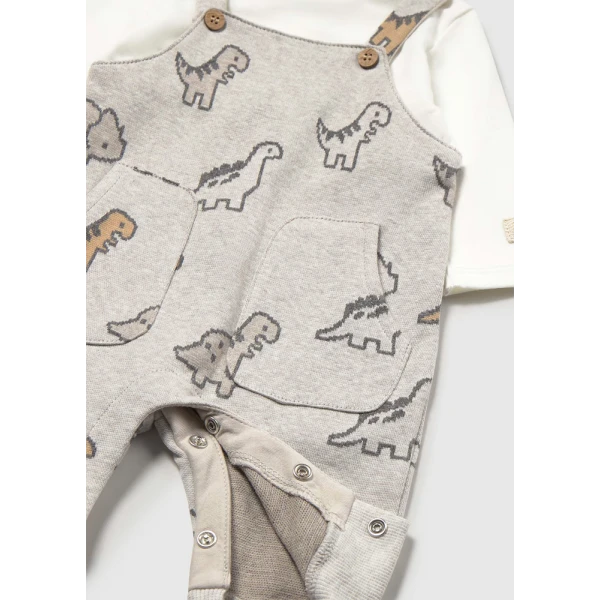 MAYORAL ROMPER PINAFORE INTENSE CREAM