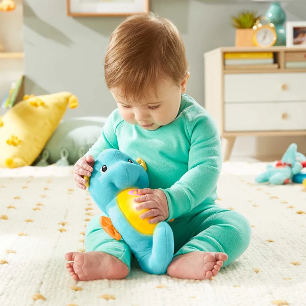 FISHER PRICE ΙΠΠΟΚΑΜΠΟΣ ΦΩΤΕΙΝΟ ΑΛΟΓΑΚΙ ΤΗΣ ΘΑΛΑΣΣΑΣ ΣΙΕΛ