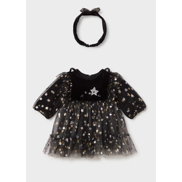 MAYORAL DRESS FANTASY  BLACK