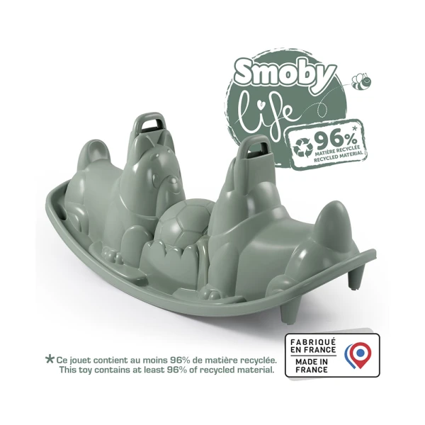 SMOBY LIFE ΤΡΑΜΠΑΛΑ ΚΟΥΝΙΣΤΑ ΣΚΥΛΑΚΙΑ ΠΡΑΣΙΝΑ