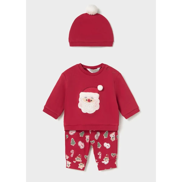 MAYORAL TRACKSUIT 3 PIECES FANTASY RED