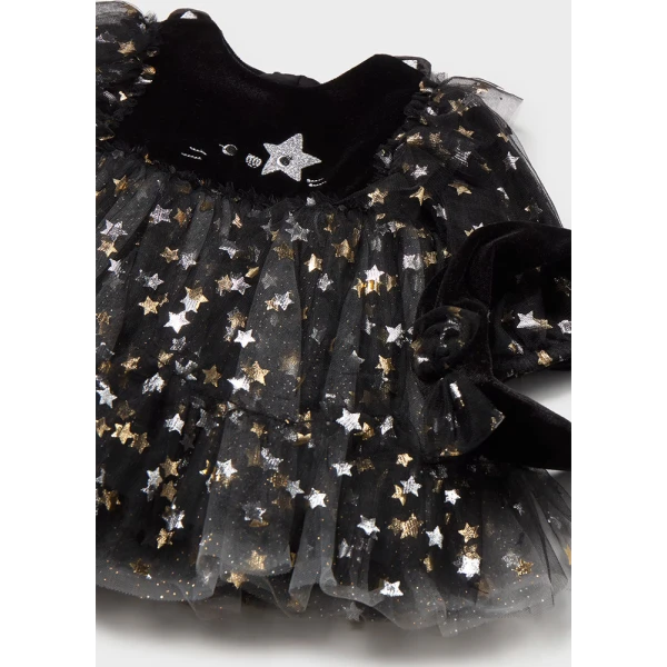 MAYORAL DRESS FANTASY  BLACK