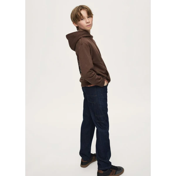 MAYORAL RELAXED FIT DENIM PANTS DARK BLUE