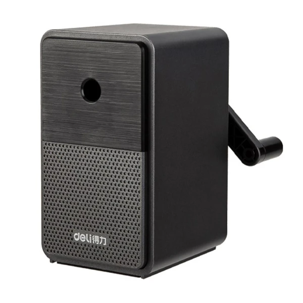 DELI DESKTOP SHARPENER ALLOY BLACK