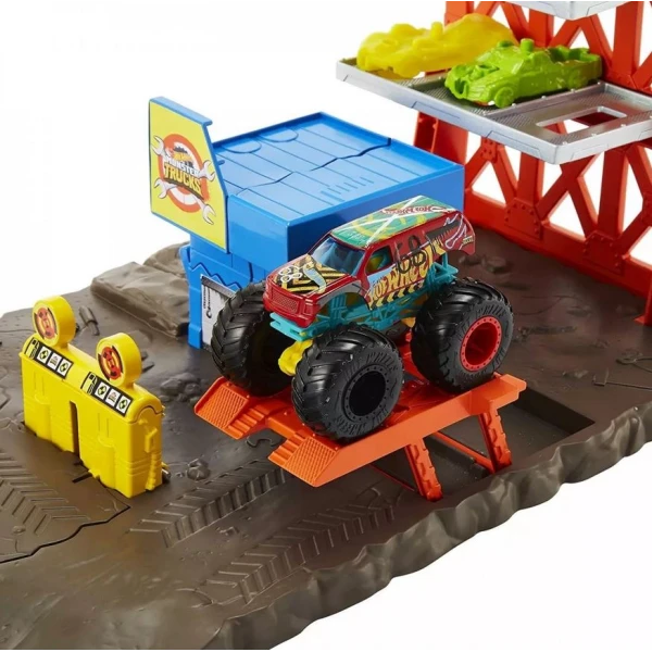 HOT WHEELS MONSTER TRUCKS ΣΕΤ ΣΟΥΠΕΡ ΕΚΡΗΞΕΙΣ & ΣΥΓΚΡΟΥΣΕΙΣ