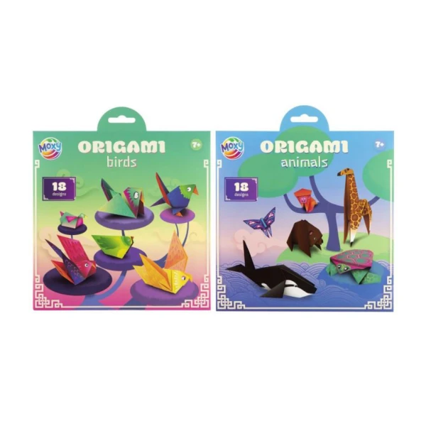ORIGAMI ΜΕ 18 ΖΩΑ ΜΙΚΡΟ - 2 ΣΧΕΔΙΑ
