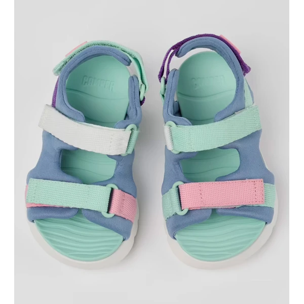 CAMPER KIDS SANDALS GRL ORUGA TWINS MULTICOLOR