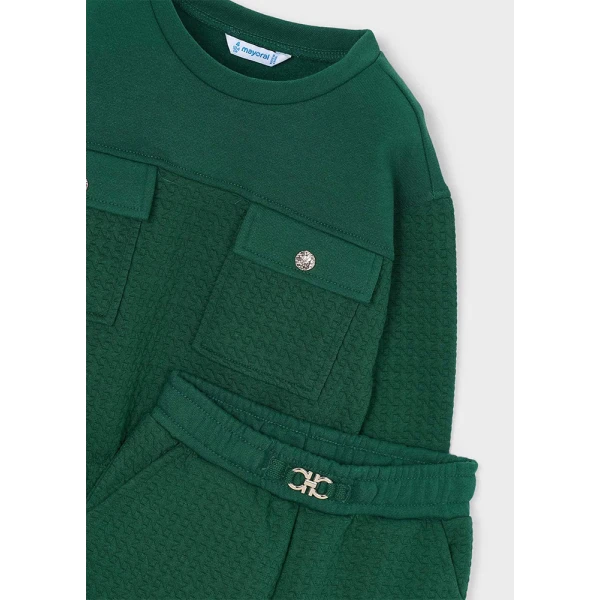 MAYORAL TRACKSUIT HEAVYWEIGHT GREEN